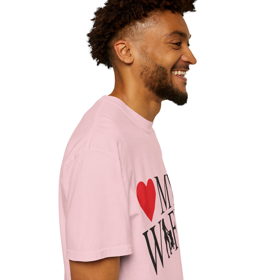 ❤️ My Wife Unisex Garment-Dyed T-Shirt