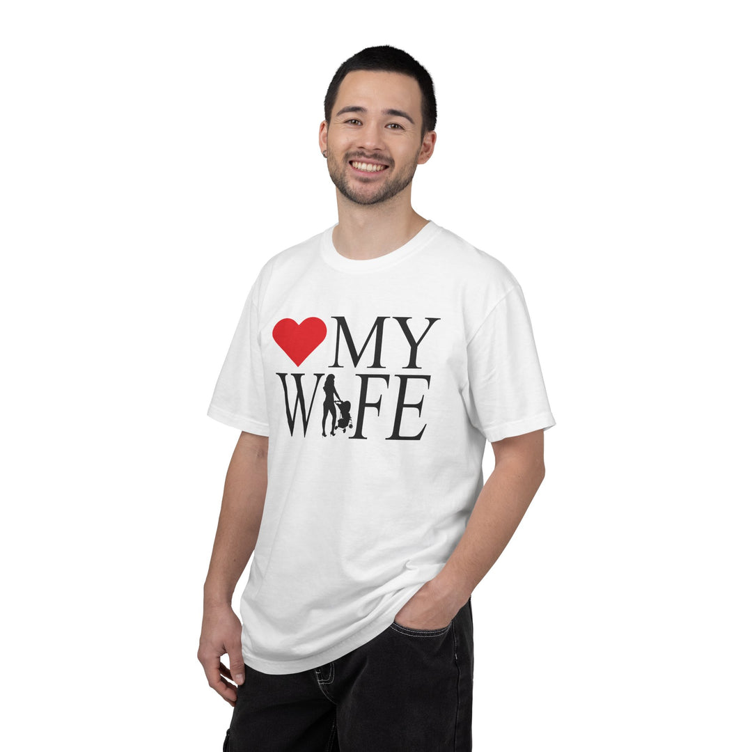 ❤️ My Wife Unisex Garment-Dyed T-Shirt
