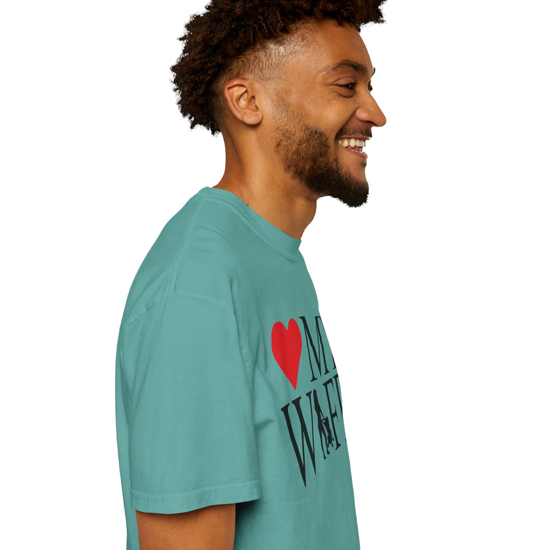 ❤️ My Wife Unisex Garment-Dyed T-Shirt