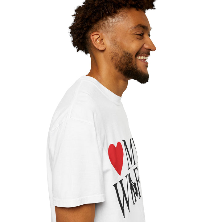 ❤️ My Wife Unisex Garment-Dyed T-Shirt