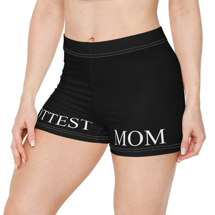 Hottest Mom Apparel Women’s Shorts (BLACK)