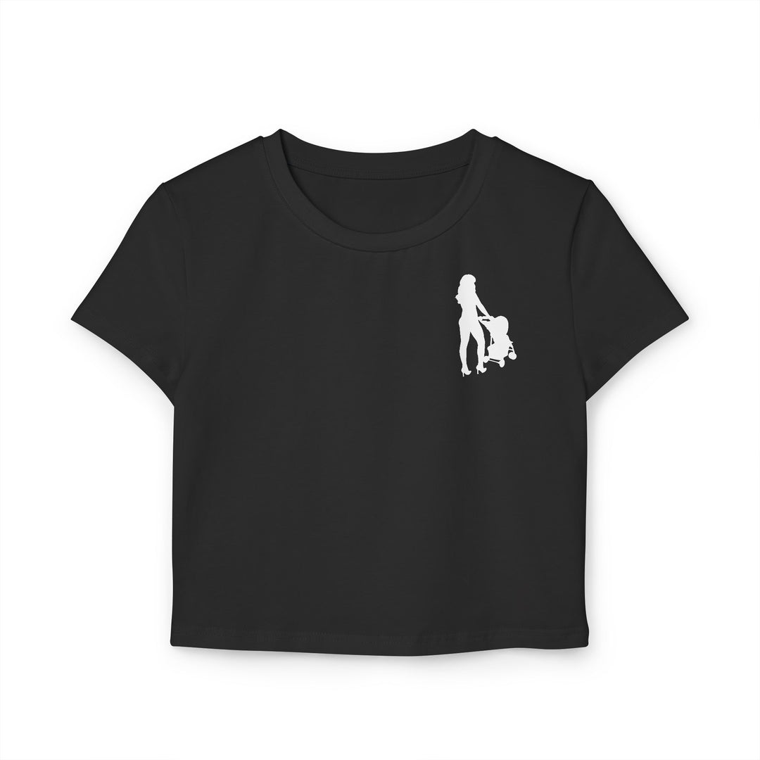 Subtle Power Logo Baby Tee | Hottest Mom | Effortless Everyday Style