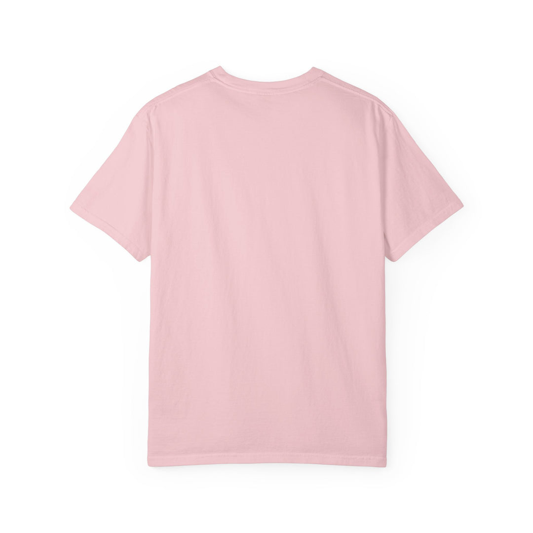 Subtle Hottest Mom Logo Unisex Garment-Dyed T-Shirt