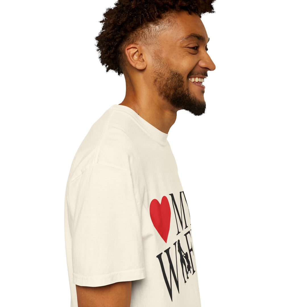 ❤️ My Wife Unisex Garment-Dyed T-Shirt