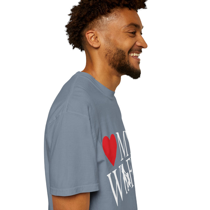 ❤️ My Wife Unisex Garment-Dyed T-Shirt