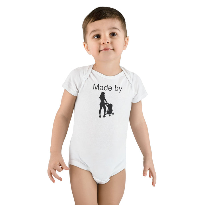 Hottest Mom Apparel Organic Baby Bodysuit – "Made by the Hottest Mom"