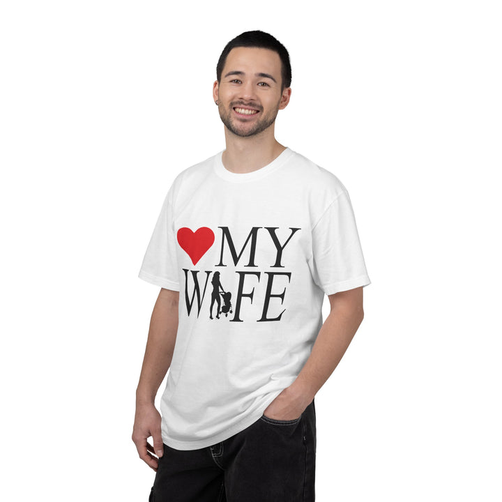 ❤️ My Wife Unisex Garment-Dyed T-Shirt