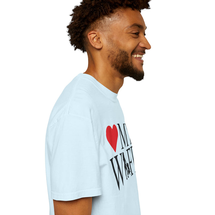 ❤️ My Wife Unisex Garment-Dyed T-Shirt