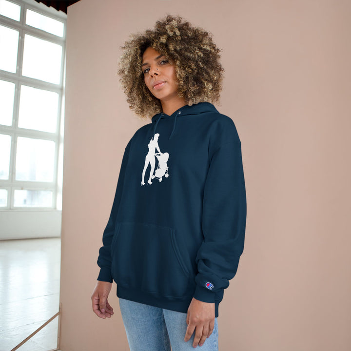 Hottest Mom Champion Hoodie