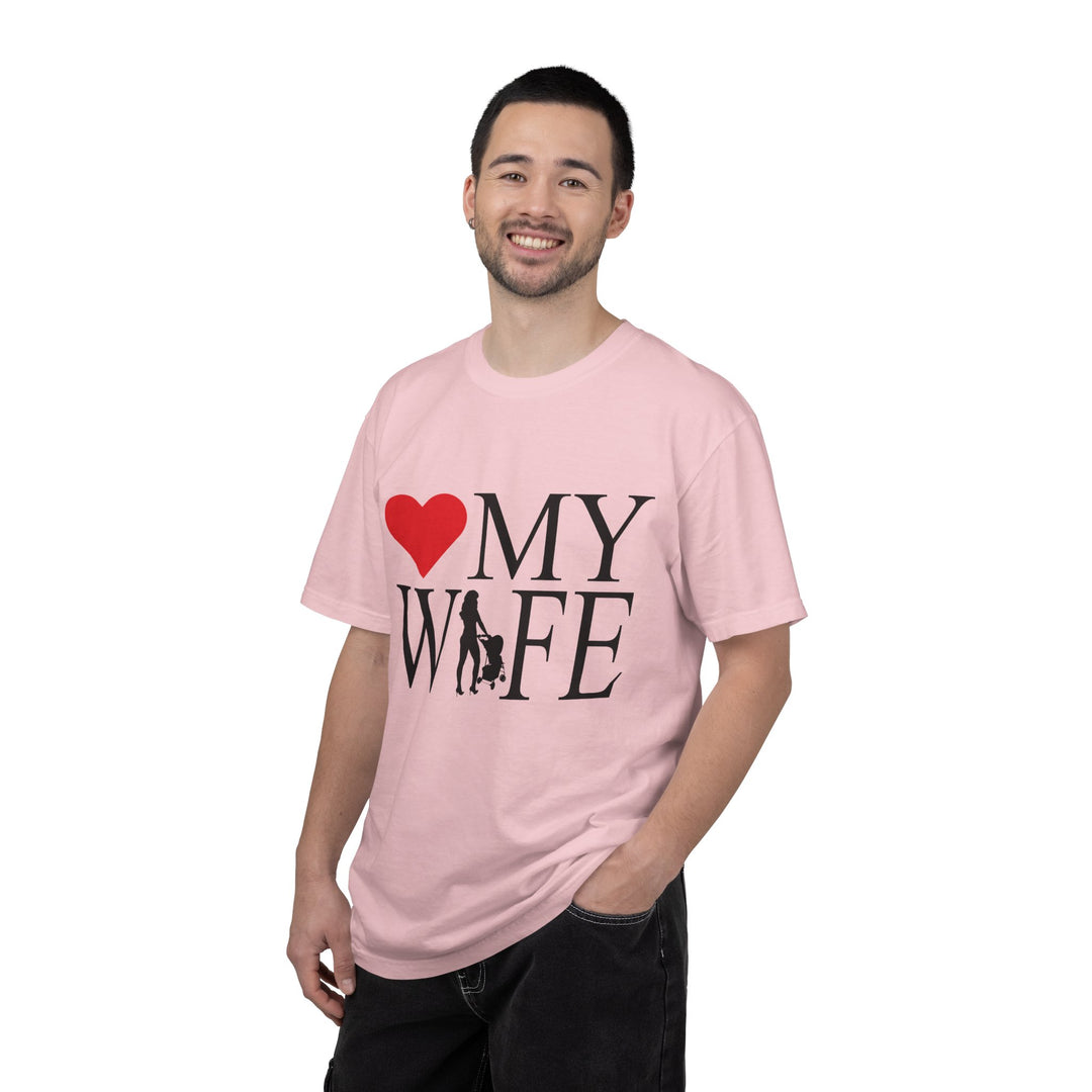 ❤️ My Wife Unisex Garment-Dyed T-Shirt