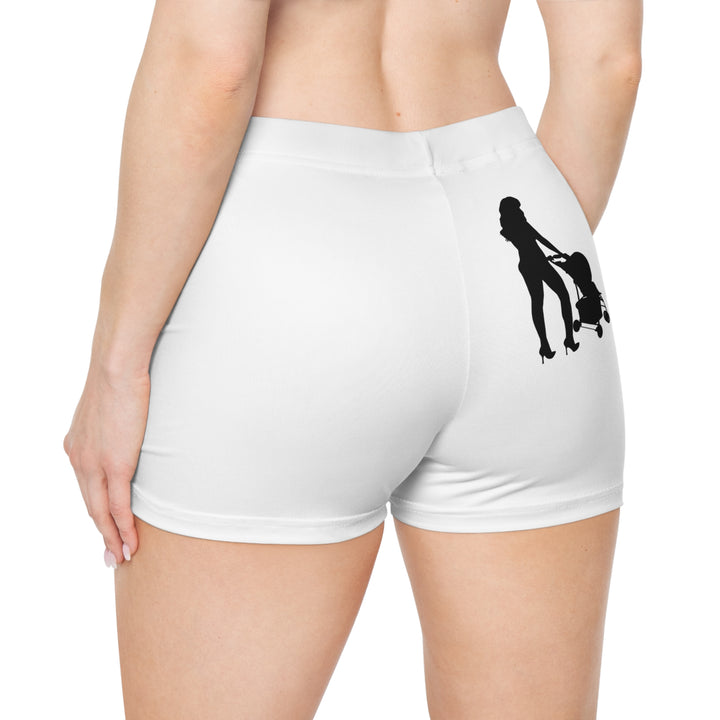 Hottest Mom Apparel Women’s Shorts (WHITE)