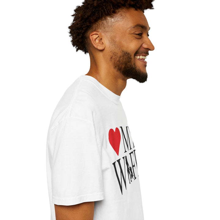 ❤️ My Wife Unisex Garment-Dyed T-Shirt