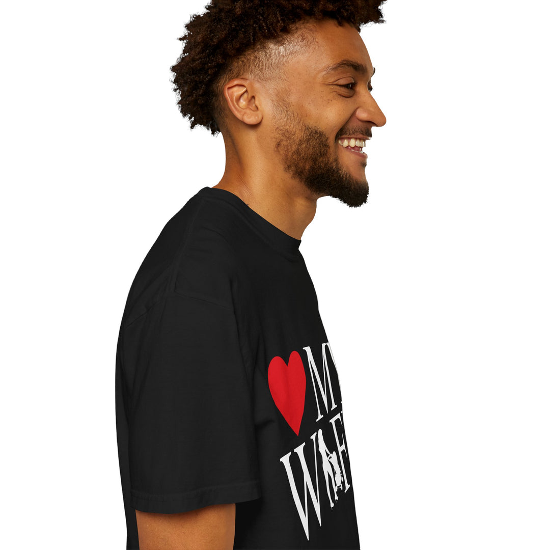 ❤️ My Wife Unisex Garment-Dyed T-Shirt