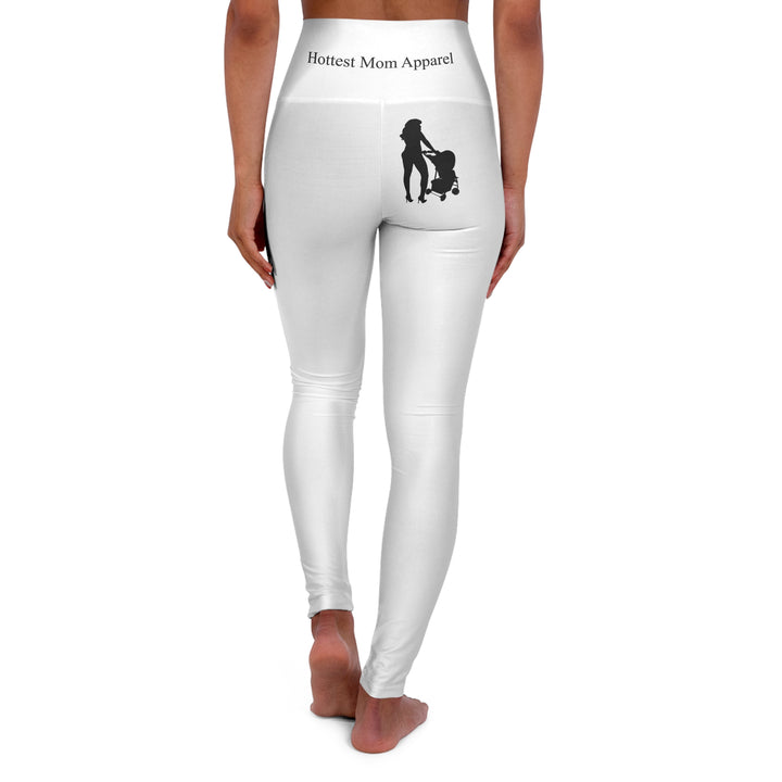 High-Waisted Empowerment Yoga Leggings | Confident, Resilient, Beautiful