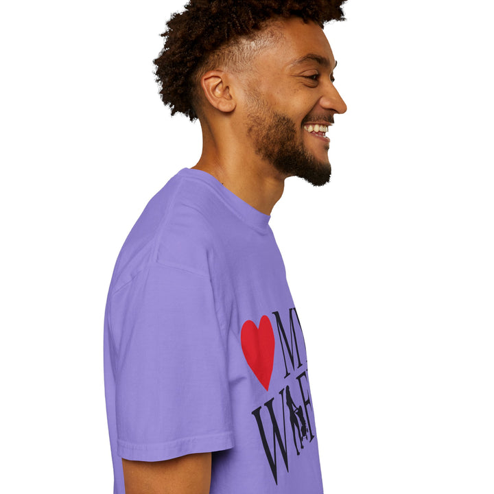 ❤️ My Wife Unisex Garment-Dyed T-Shirt