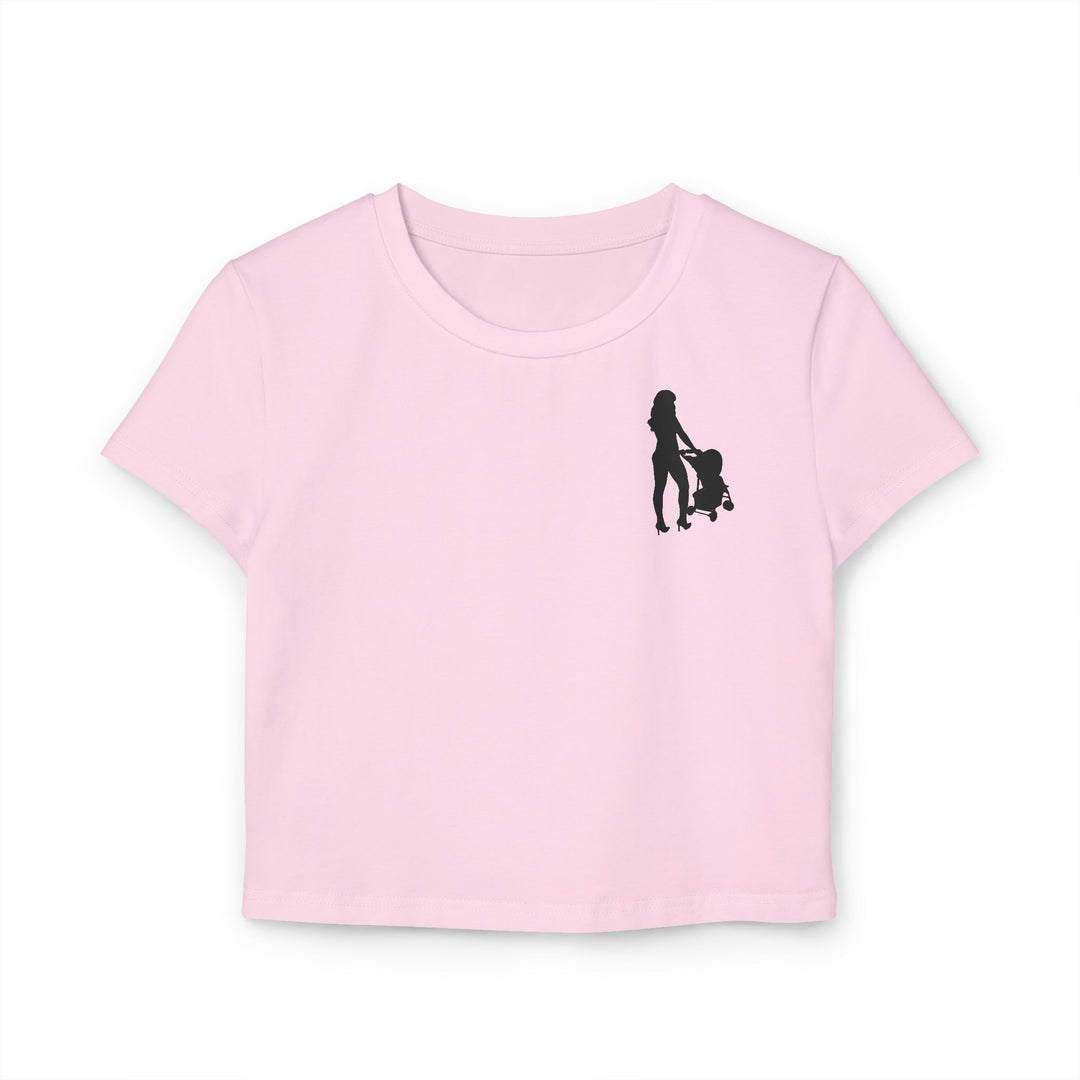 Subtle Power Logo Baby Tee | Hottest Mom | Effortless Everyday Style