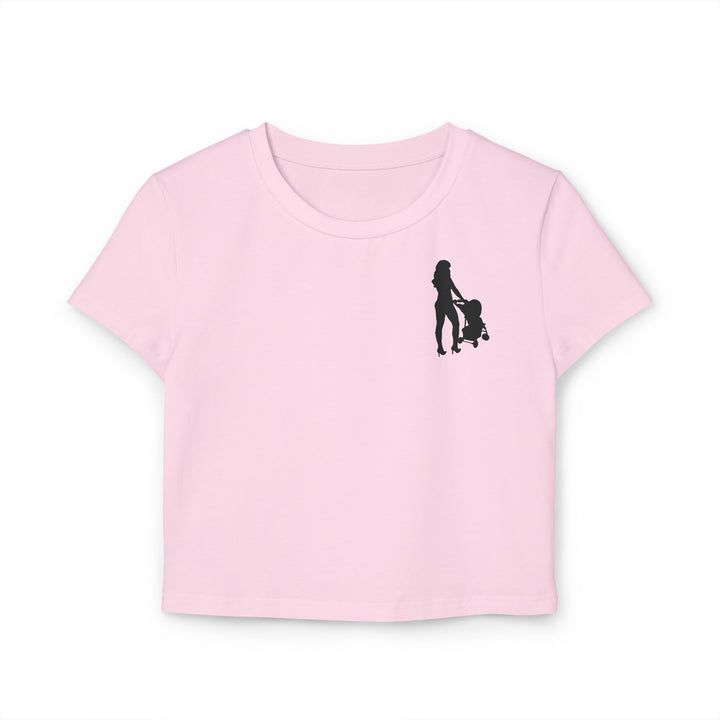 Subtle Power Logo Baby Tee | Hottest Mom | Effortless Everyday Style
