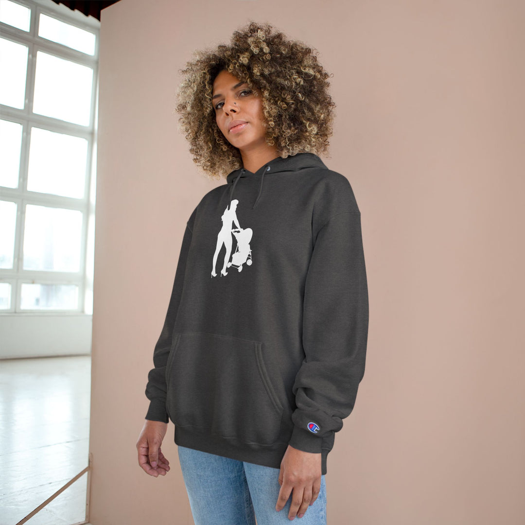 Hottest Mom Champion Hoodie