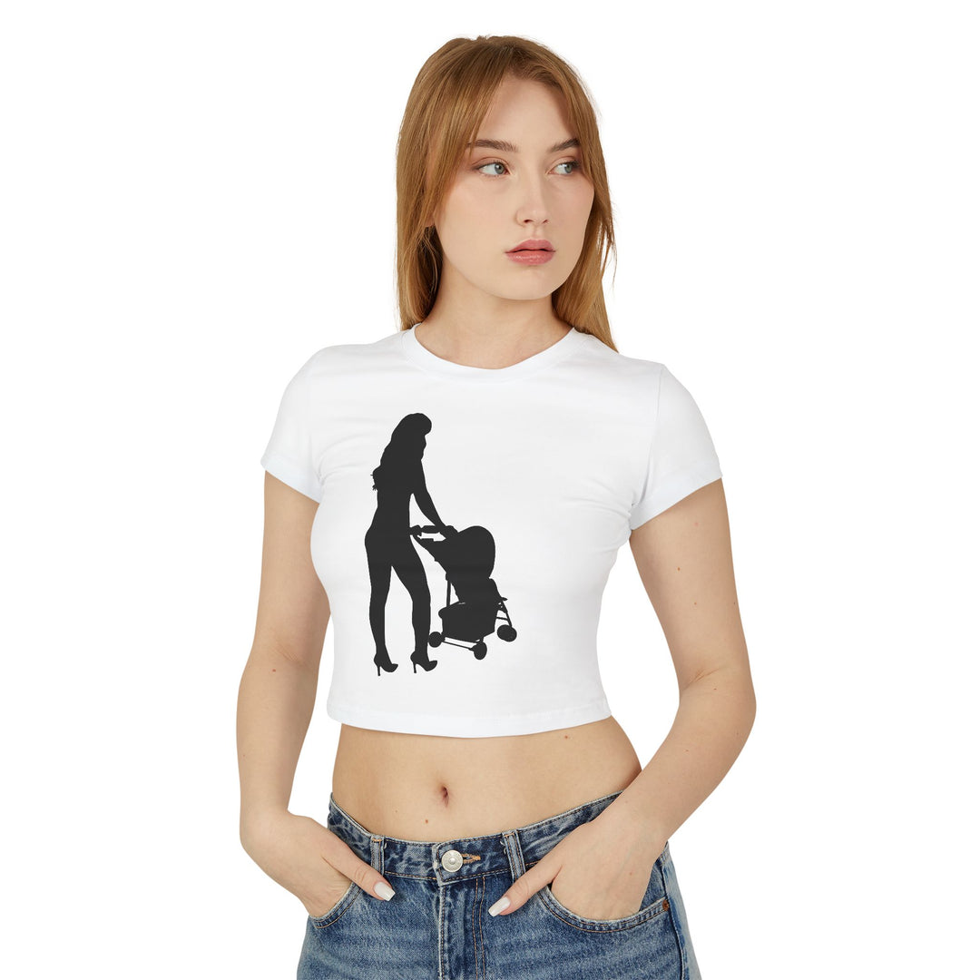 Bold Logo Baby Tee | Hottest Mom | Make a Statement