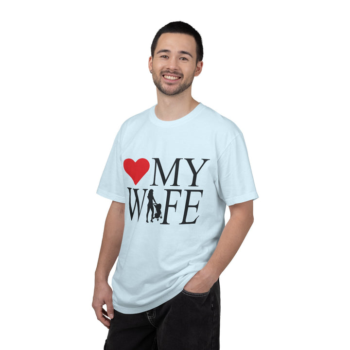 ❤️ My Wife Unisex Garment-Dyed T-Shirt