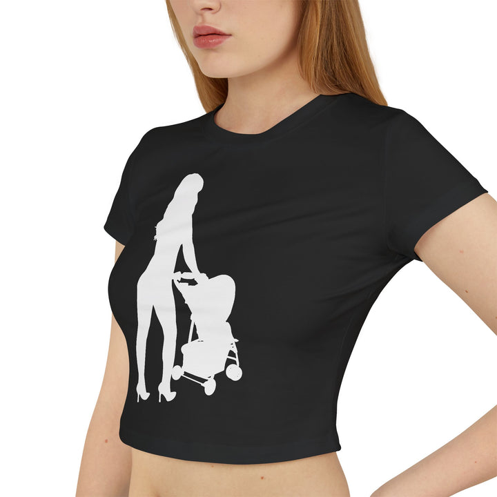 Bold Logo Baby Tee | Hottest Mom | Make a Statement