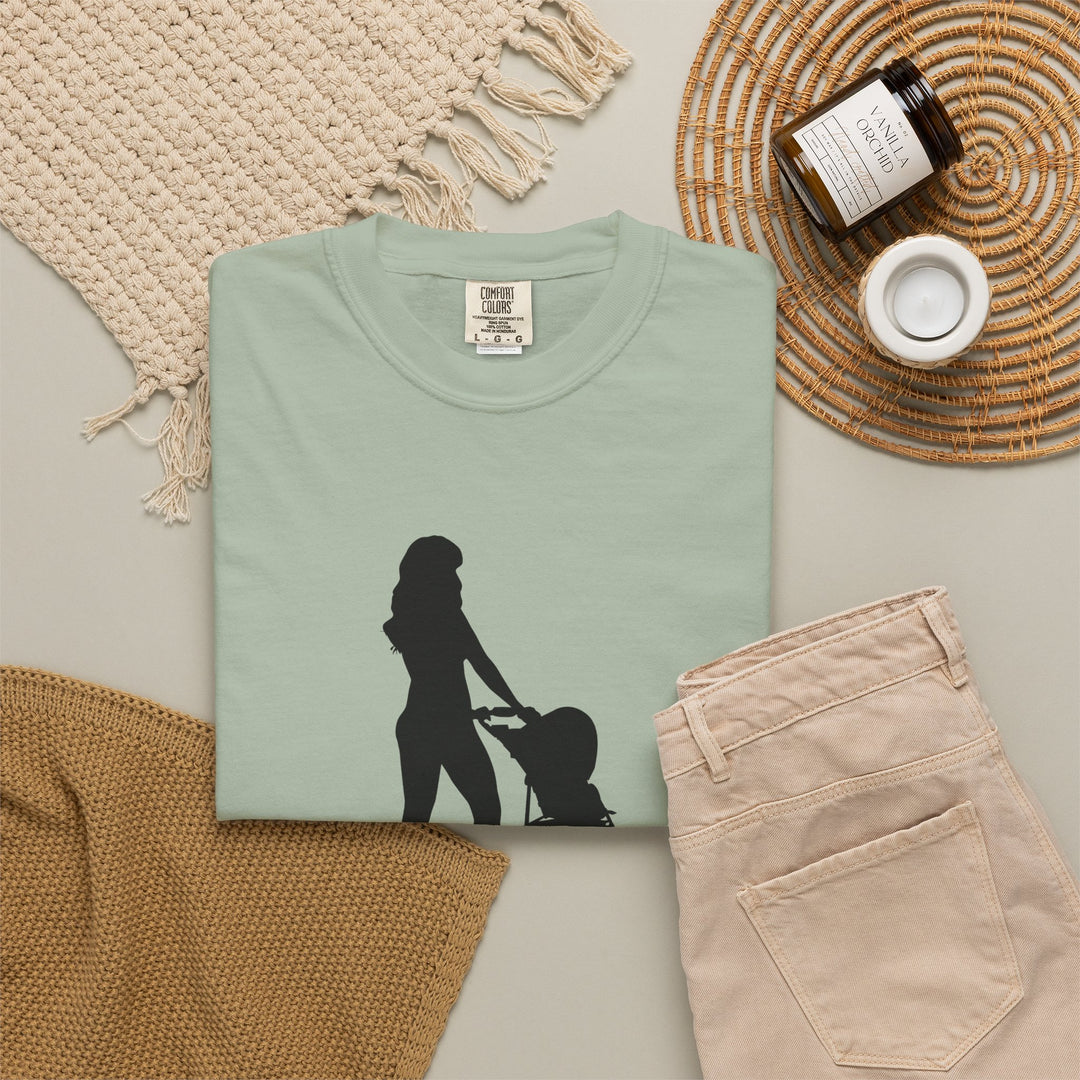 Confident, Resilient, Beautiful T-Shirt | Hottest Mom Logo | Comfort Colors