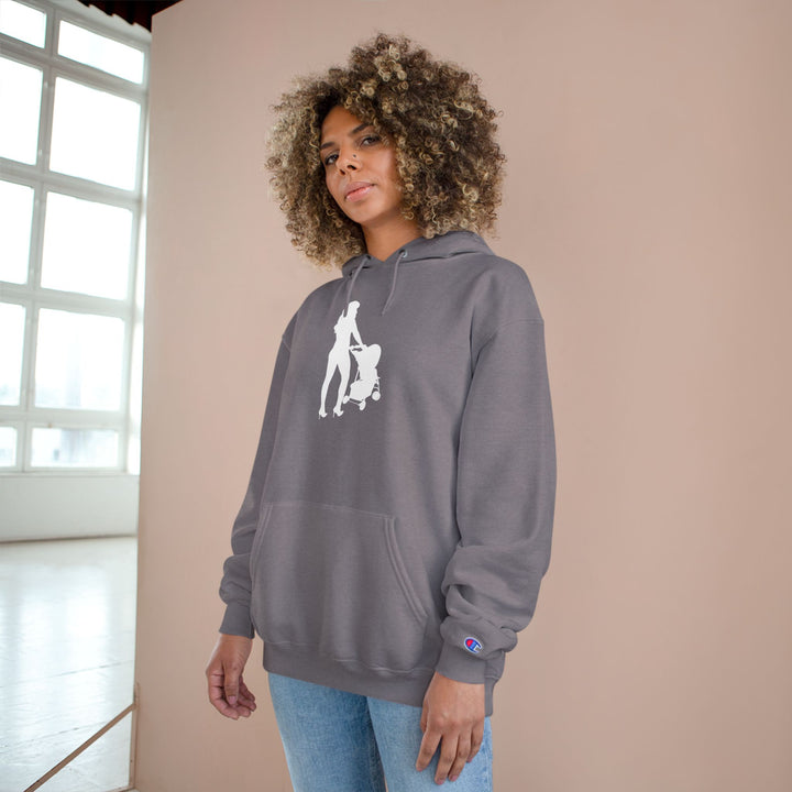 Hottest Mom Champion Hoodie