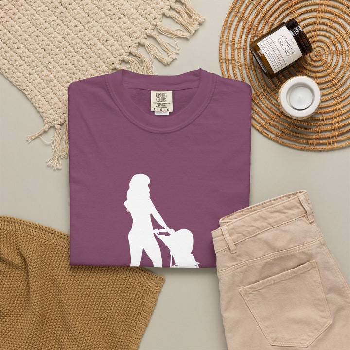 Confident, Resilient, Beautiful T-Shirt | Hottest Mom Logo | Comfort Colors