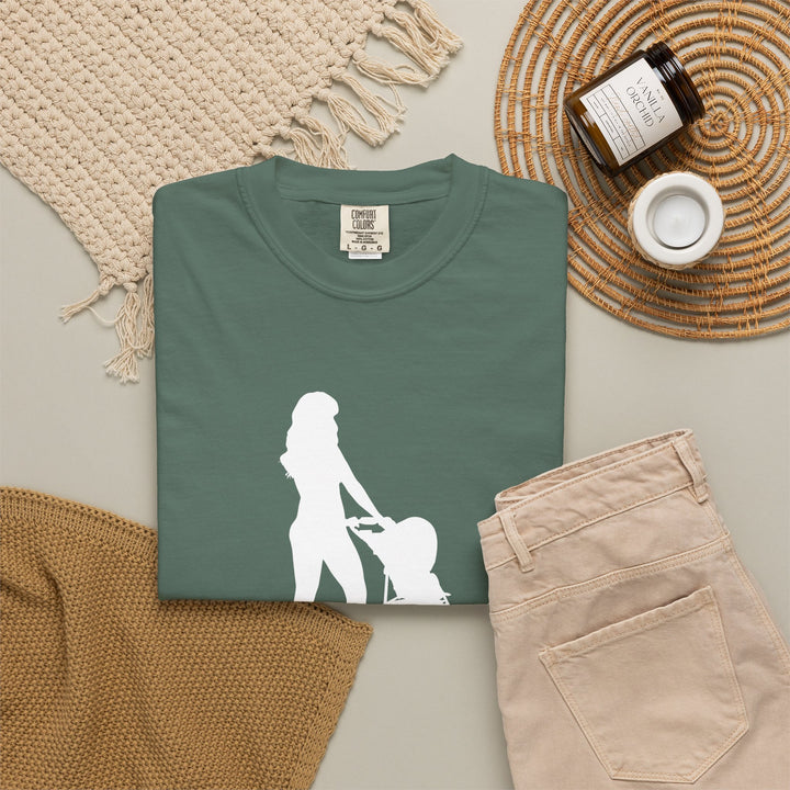 Confident, Resilient, Beautiful T-Shirt | Hottest Mom Logo | Comfort Colors