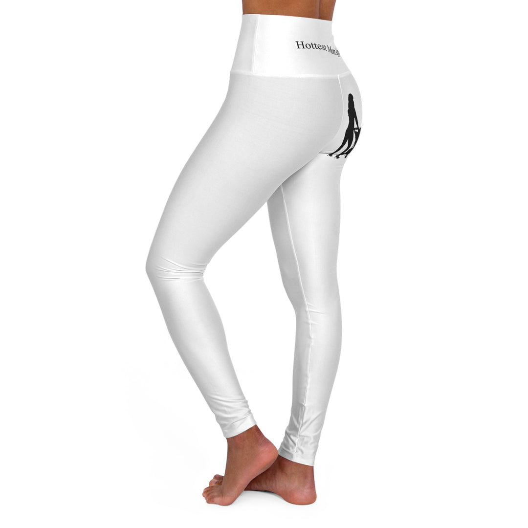 High-Waisted Empowerment Yoga Leggings | Confident, Resilient, Beautiful