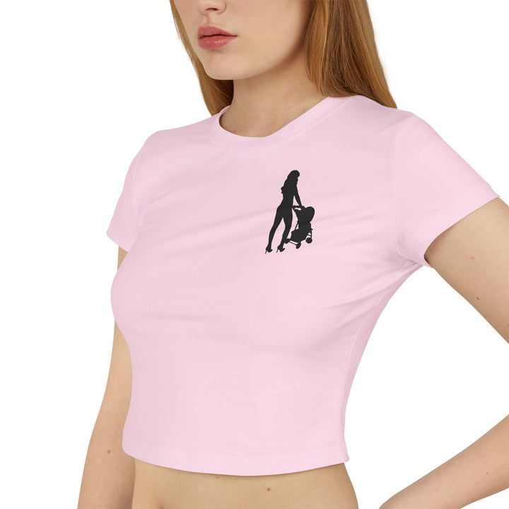Subtle Power Logo Baby Tee | Hottest Mom | Effortless Everyday Style