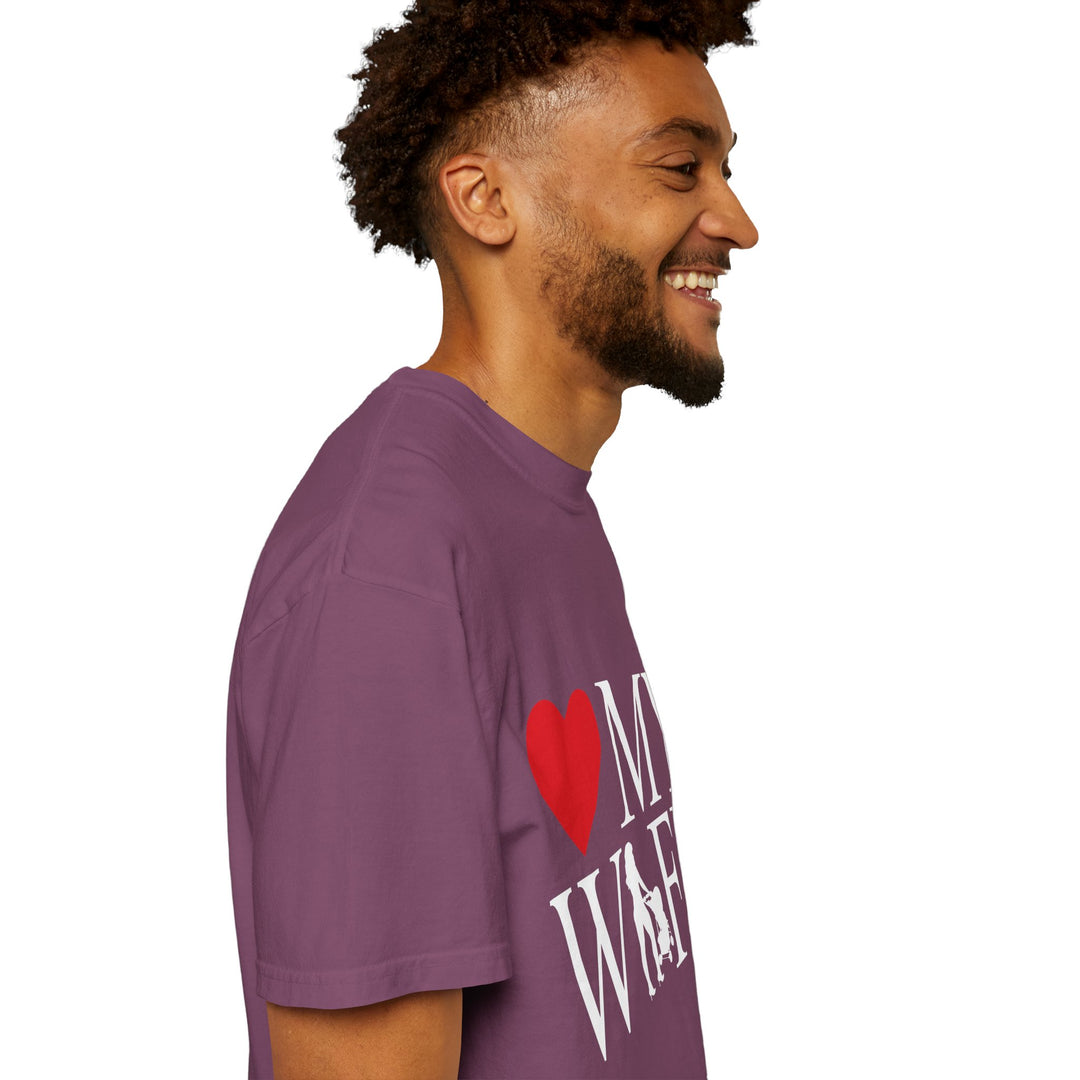 ❤️ My Wife Unisex Garment-Dyed T-Shirt