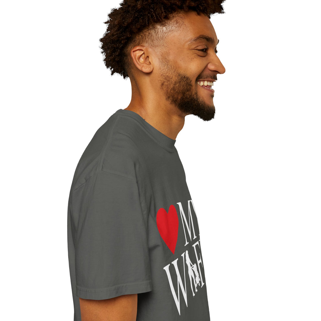 ❤️ My Wife Unisex Garment-Dyed T-Shirt