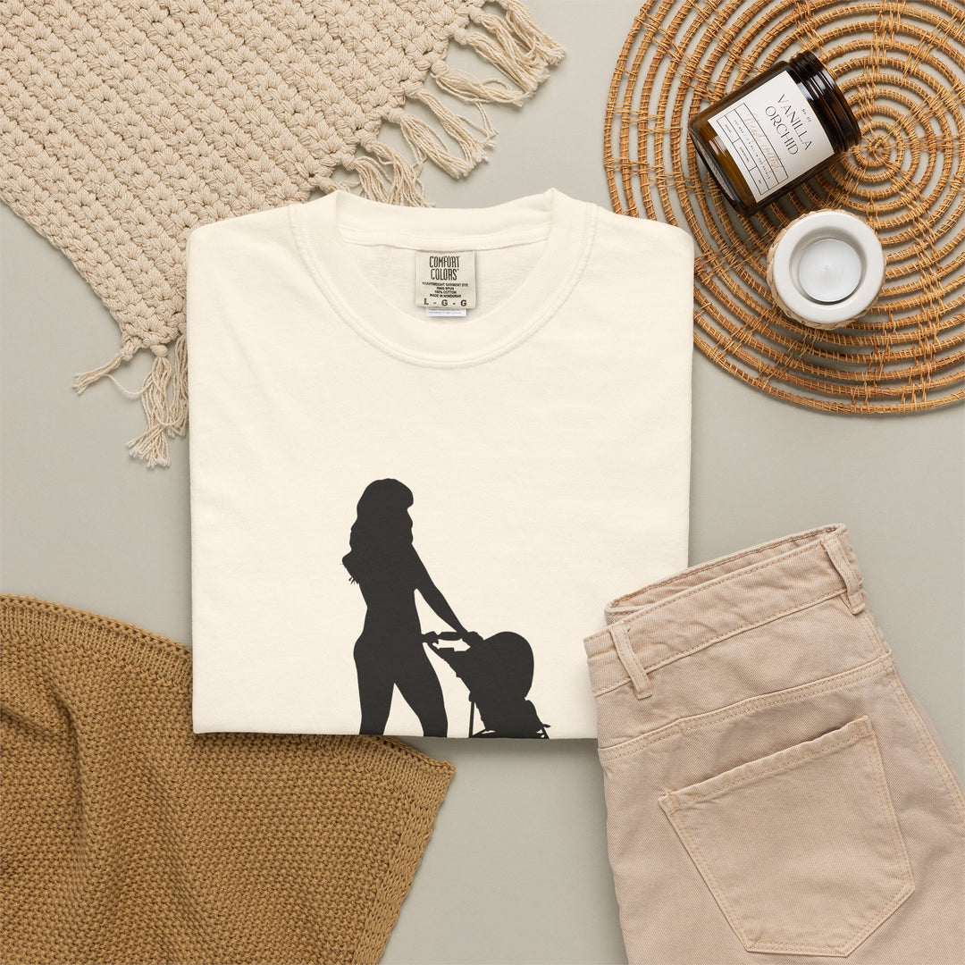 Confident, Resilient, Beautiful T-Shirt | Hottest Mom Logo | Comfort Colors