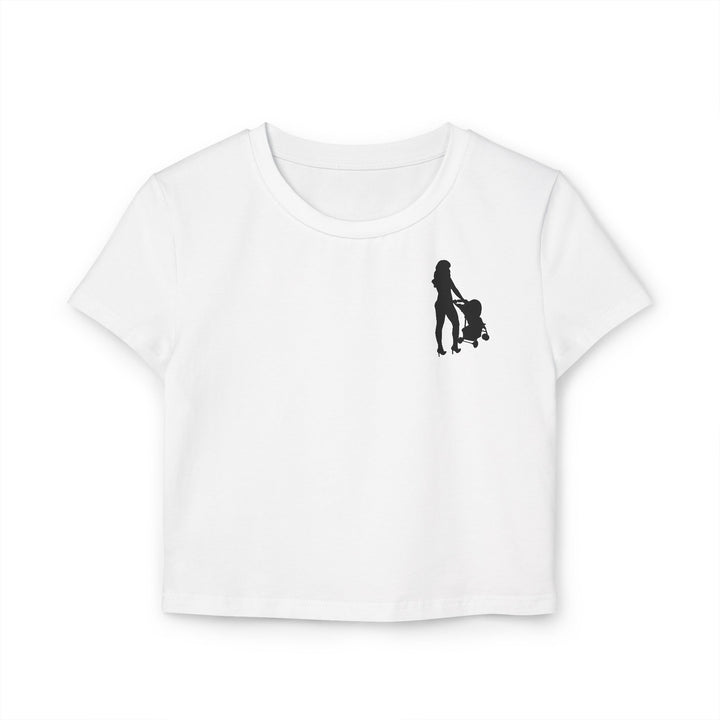 Subtle Power Logo Baby Tee | Hottest Mom | Effortless Everyday Style