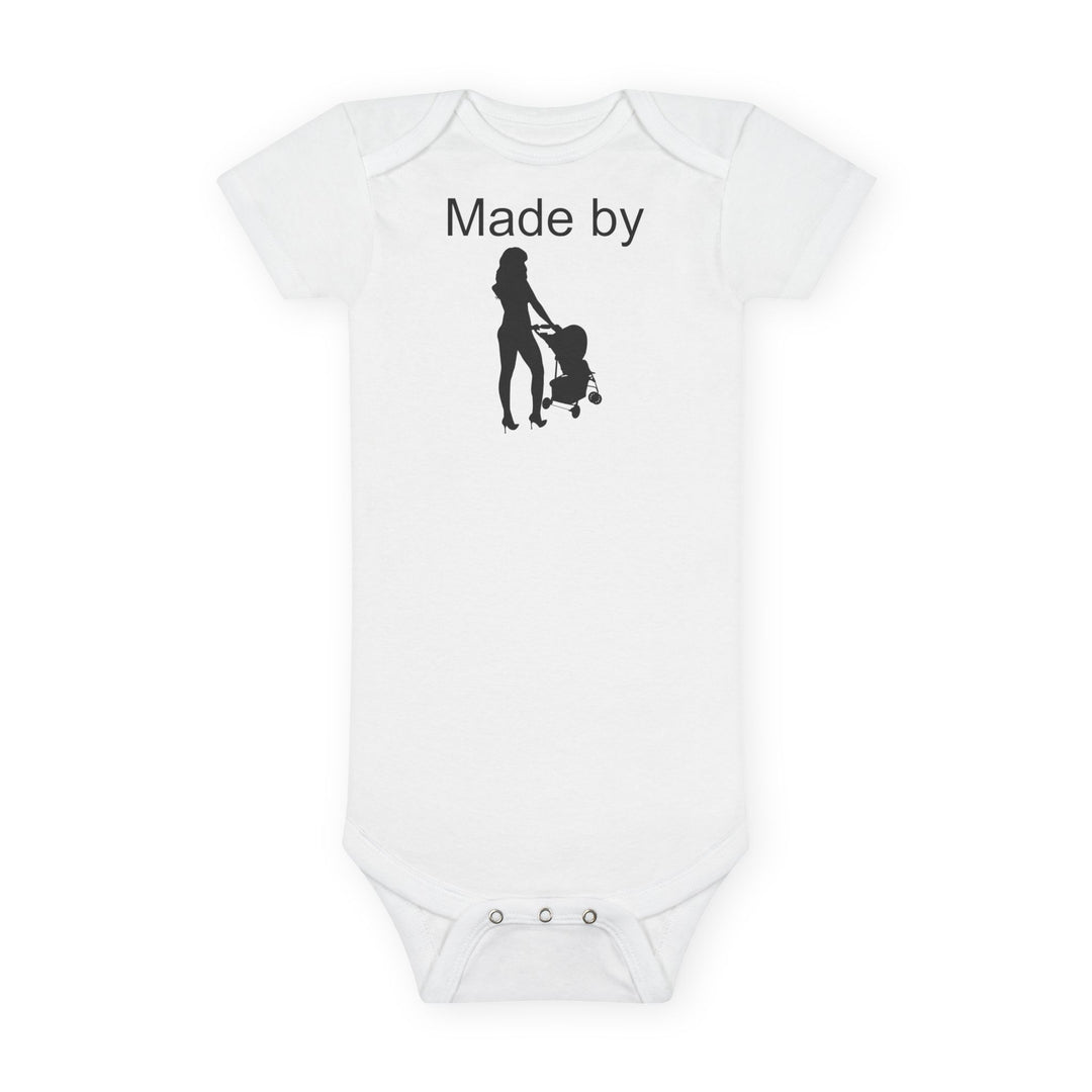 Hottest Mom Apparel Organic Baby Bodysuit – "Made by the Hottest Mom"