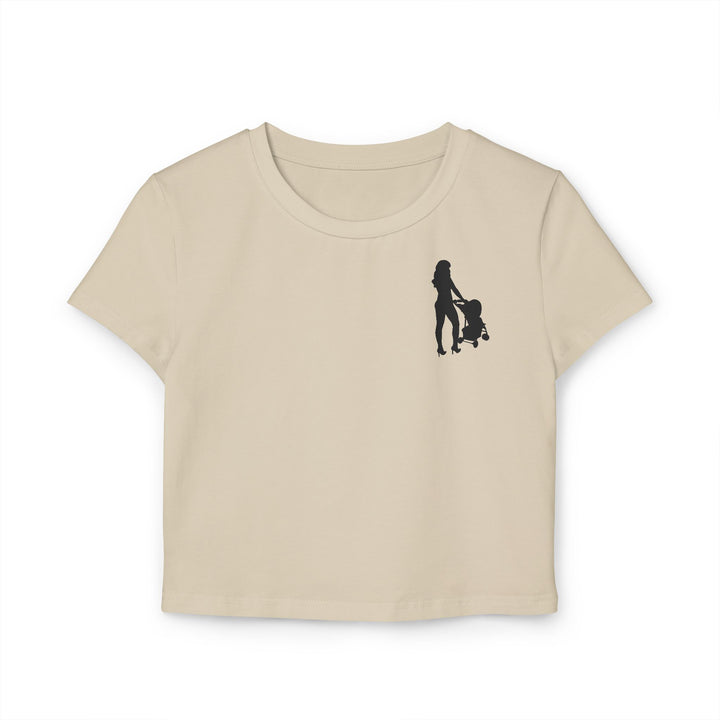 Subtle Power Logo Baby Tee | Hottest Mom | Effortless Everyday Style