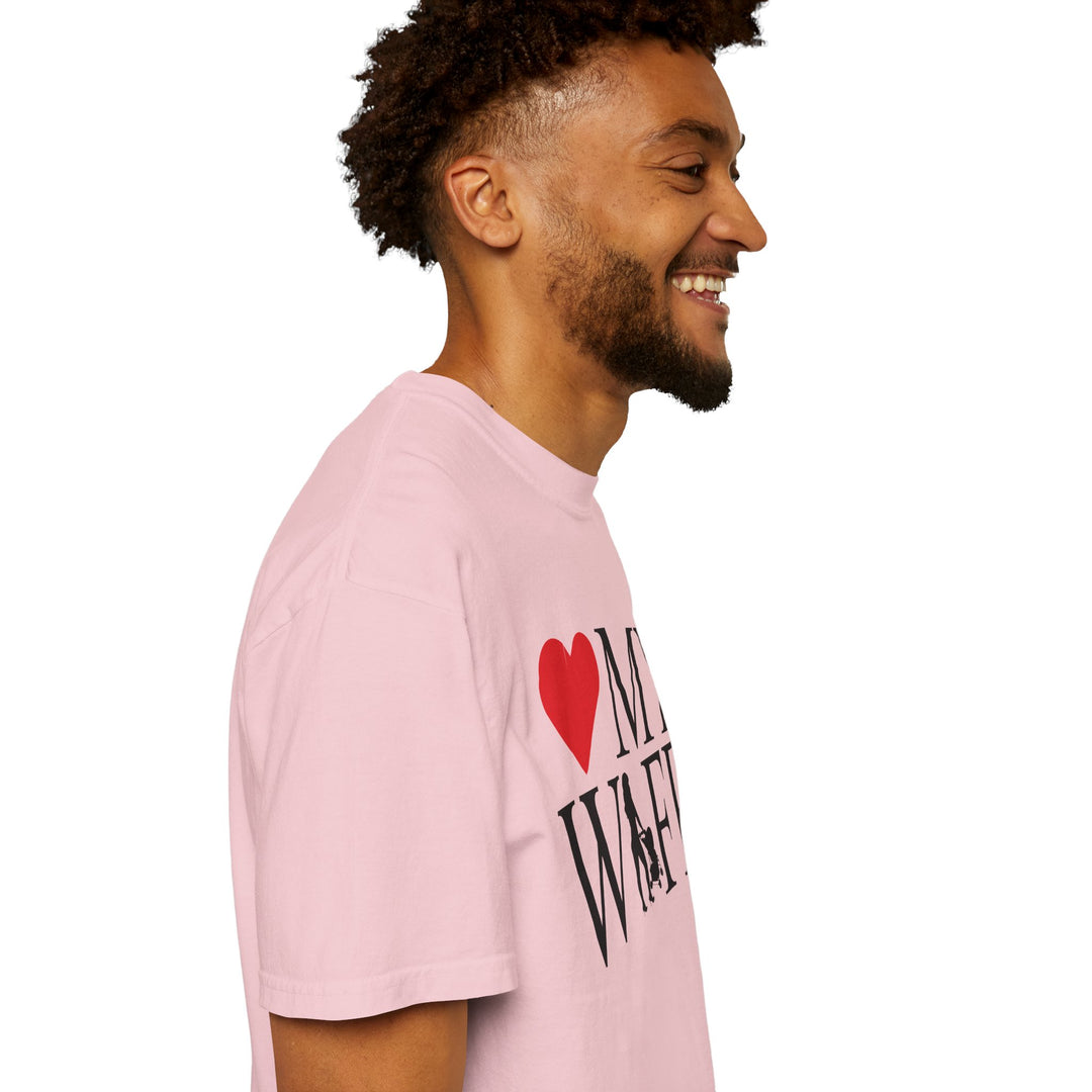 ❤️ My Wife Unisex Garment-Dyed T-Shirt