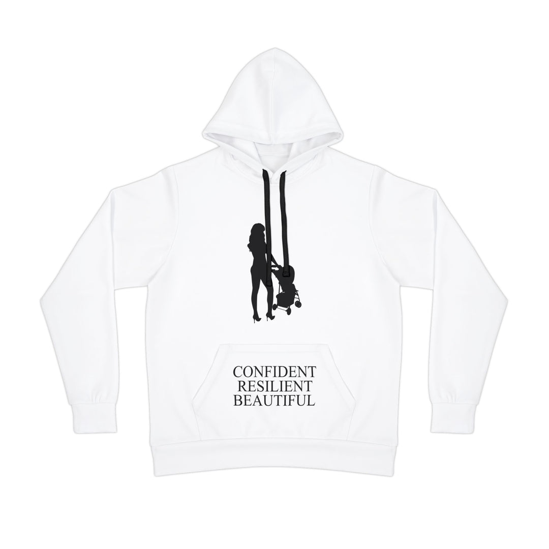 Empowerment Athletic Hoodie | Confident, Resilient, Beautiful