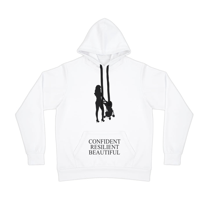 Empowerment Athletic Hoodie | Confident, Resilient, Beautiful