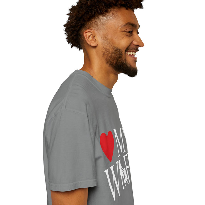 ❤️ My Wife Unisex Garment-Dyed T-Shirt