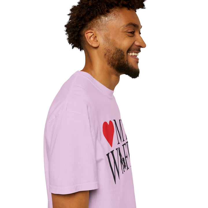 ❤️ My Wife Unisex Garment-Dyed T-Shirt