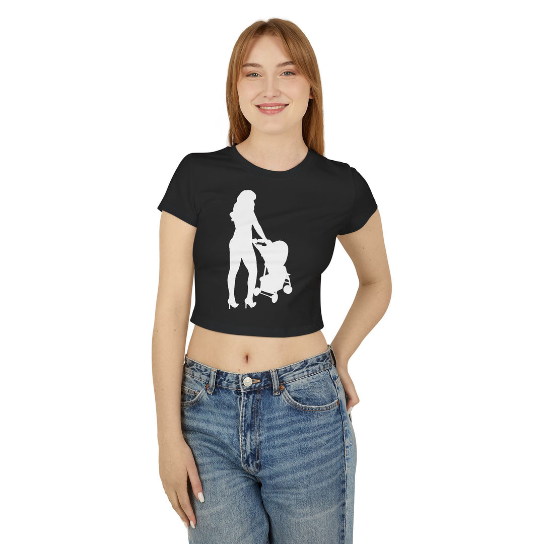 Bold Logo Baby Tee | Hottest Mom | Make a Statement