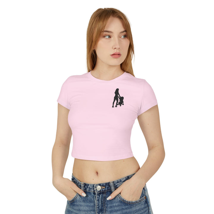 Subtle Power Logo Baby Tee | Hottest Mom | Effortless Everyday Style
